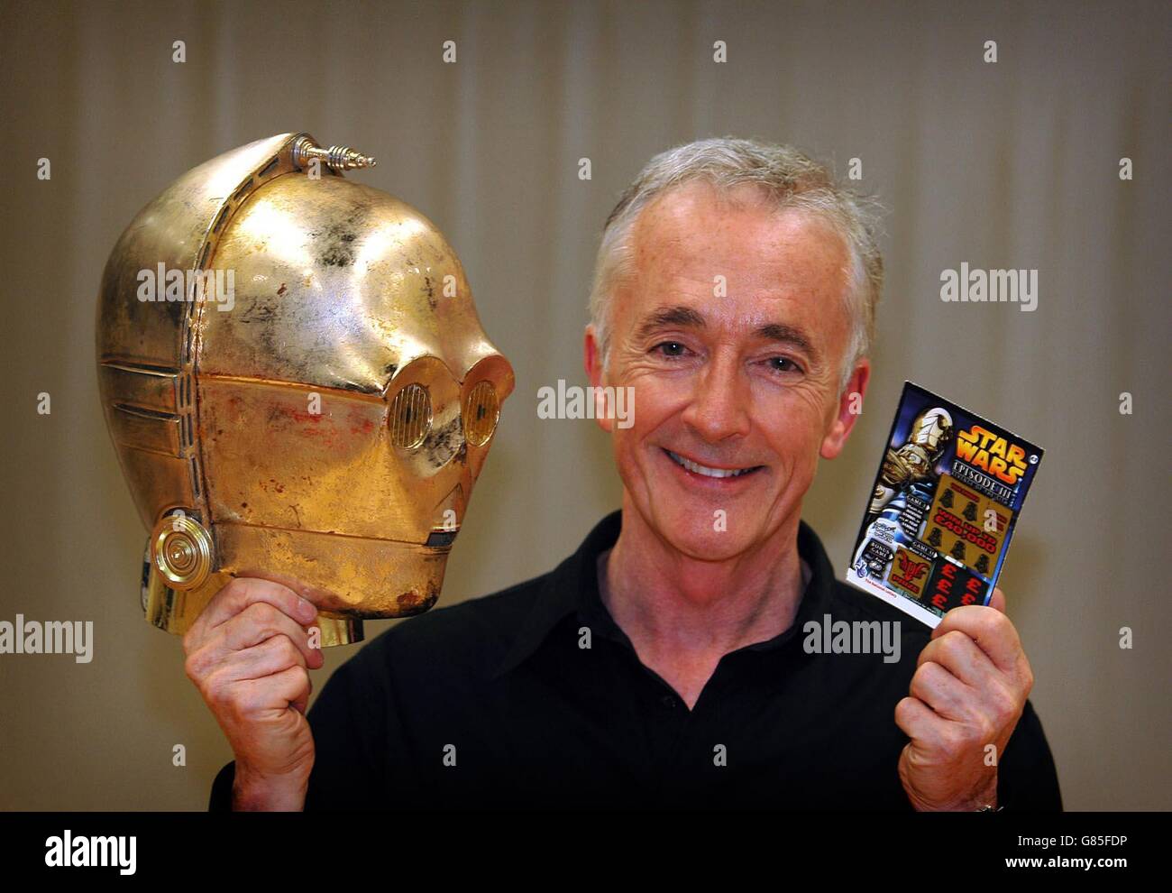 Star Wars National Lottery Rubbellos - Lyceum Theatre Stockfoto