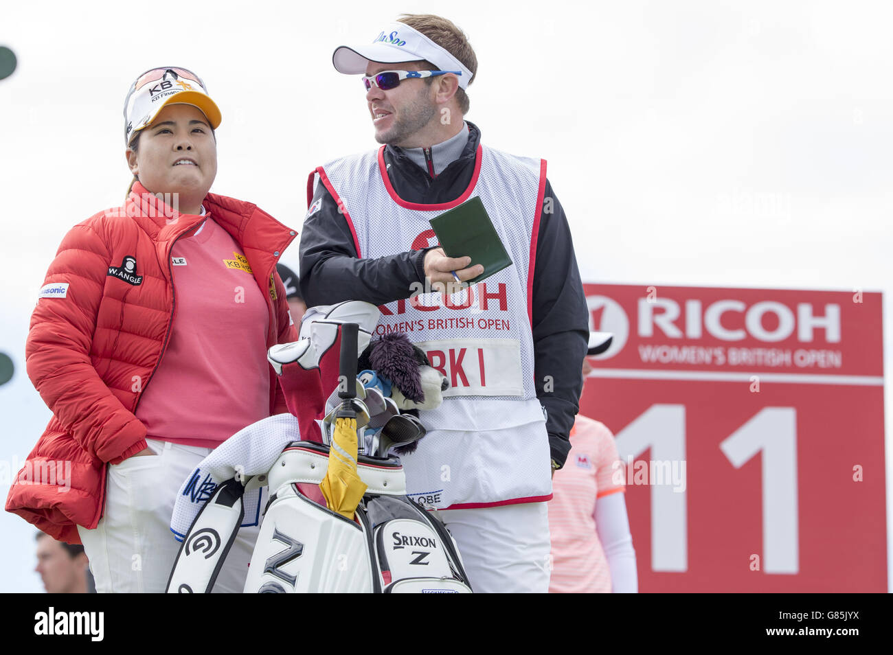 Südkoreas Inbee Park auf dem 10. Grün während des Tages eines der Ricoh Women's British Open im Trump Turnberry Resort, South Ayrshire. DRÜCKEN Sie VERBANDSFOTO. Bilddatum: Donnerstag, 30. Juli 2015. Siehe PA Geschichte GOLF Frauen. Bildnachweis sollte lauten: Kenny Smith/PA Wire. EINSCHRÄNKUNGEN: . Keine kommerzielle Nutzung. Keine falsche kommerzielle Verbindung. Keine Videoemulation. Keine Bildbearbeitung. Stockfoto