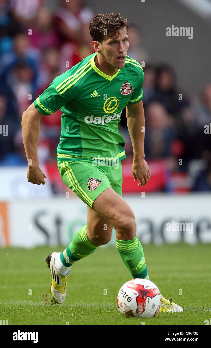 Fußball - Vorbereitungsspiel - Doncaster Rovers V Sunderland - Keepmoat Stadium Stockfoto