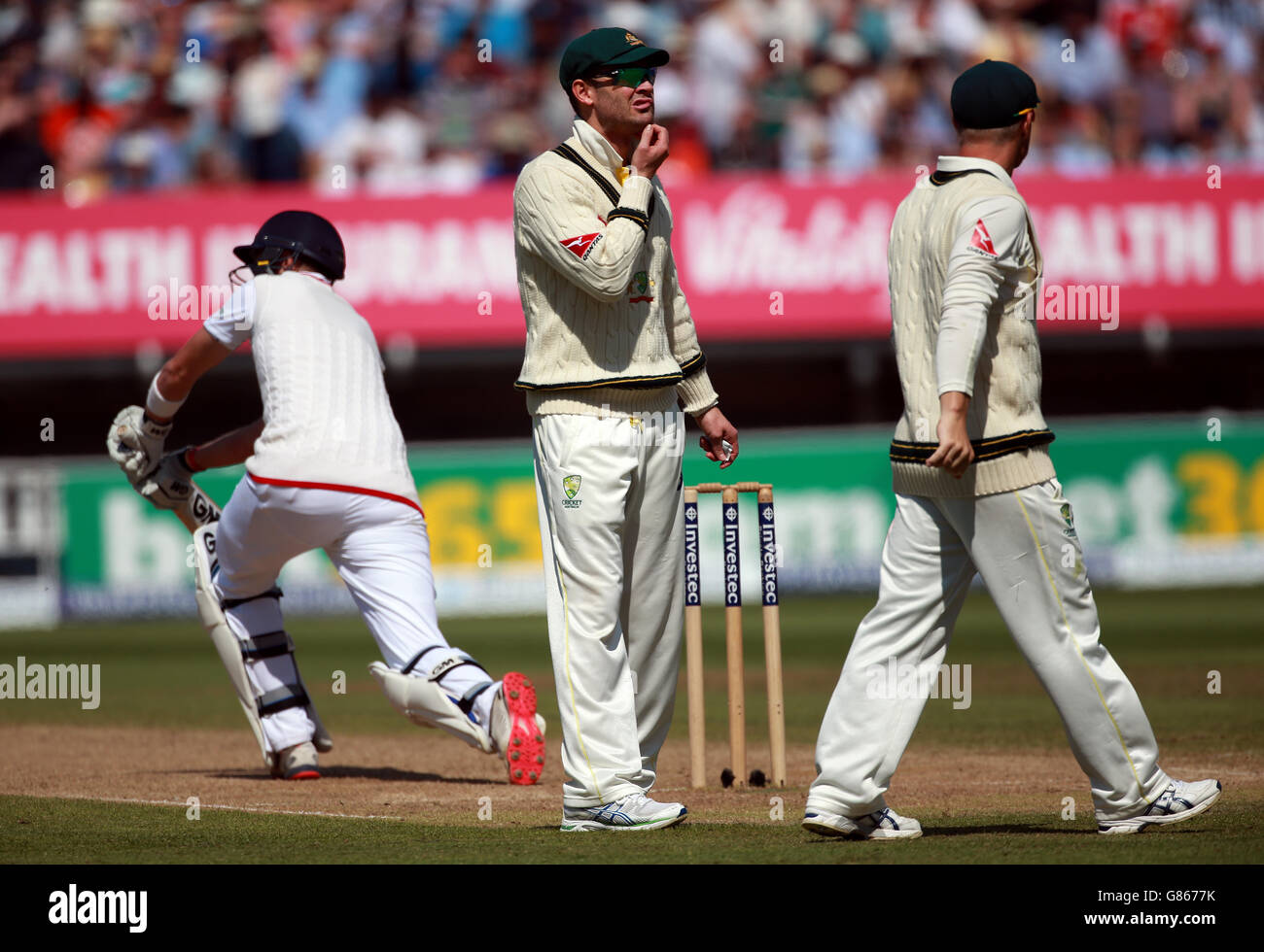Cricket - dritte Investec Asche Test - England V Australien - Tag 3 - Edgbaston Stockfoto