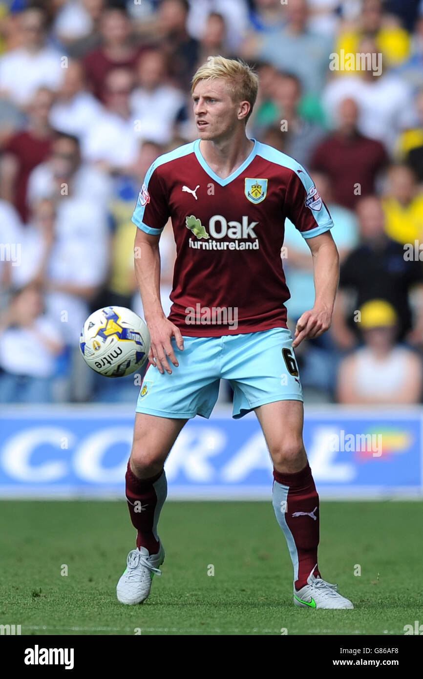 Fußball - Himmel Bet Meisterschaft - Leeds United V Burnley - Elland Road Stockfoto