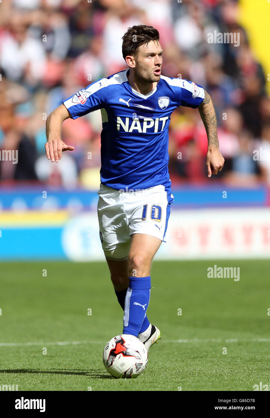 Fußball - Himmel Bet League One - Sheffield United V Chesterfield - Bramall Lane Stockfoto