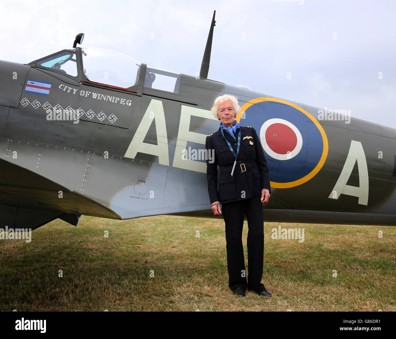 75. Jahrestag Luftschlacht um England Gedenkfeiern Stockfoto