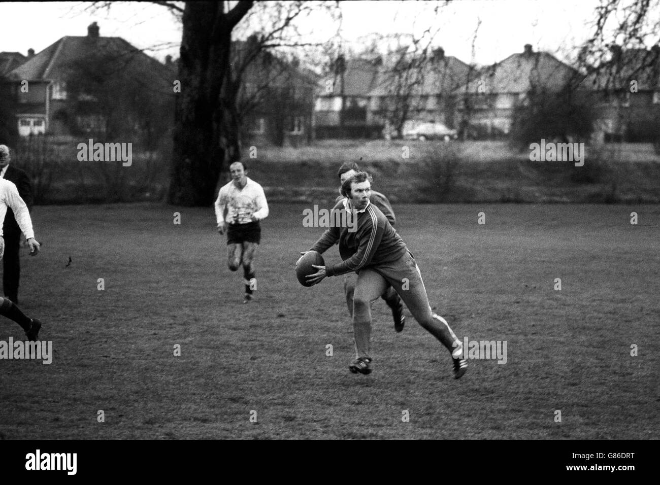 Rugby-Union - Headingley - Training Session - John Spencer - Lensbury-Sportplatz Stockfoto