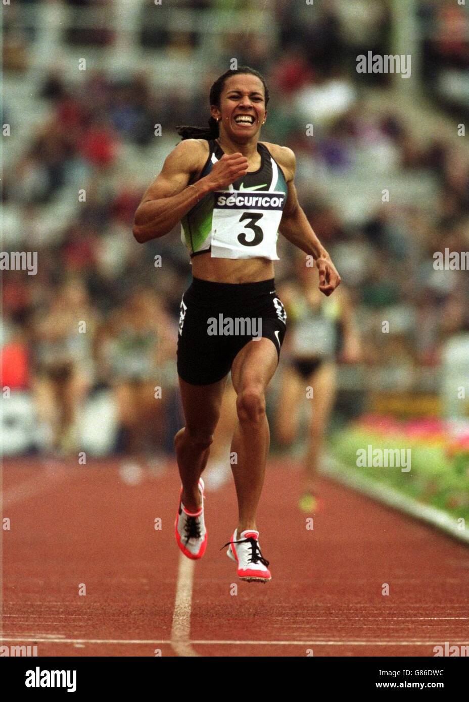 Leichtathletik - Securicor Spiele, Sheffield Stockfoto