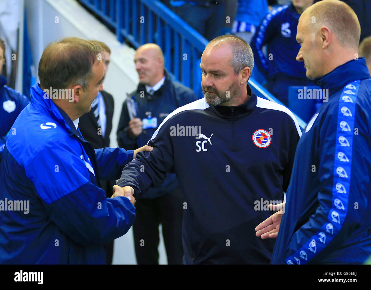 Fußball - Himmel Bet Meisterschaft - Sheffield Wednesday V Lesung - Hillsborough-Stadion Stockfoto