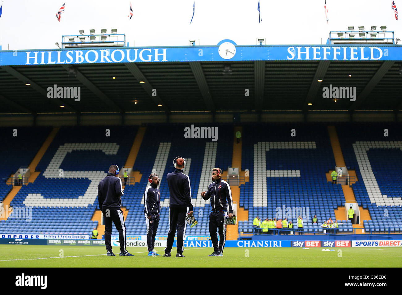 Fußball - Himmel Bet Meisterschaft - Sheffield Wednesday V Lesung - Hillsborough-Stadion Stockfoto