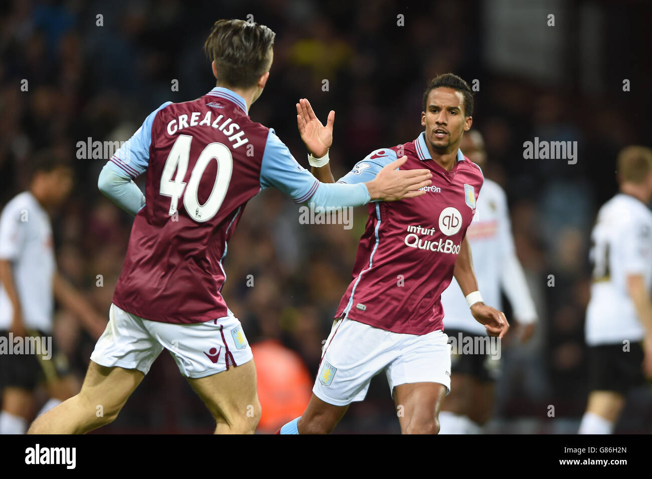 Fußball - Hauptstadt eine Tasse - zweite Runde - Aston Villa V Notts County - Villa Park Stockfoto