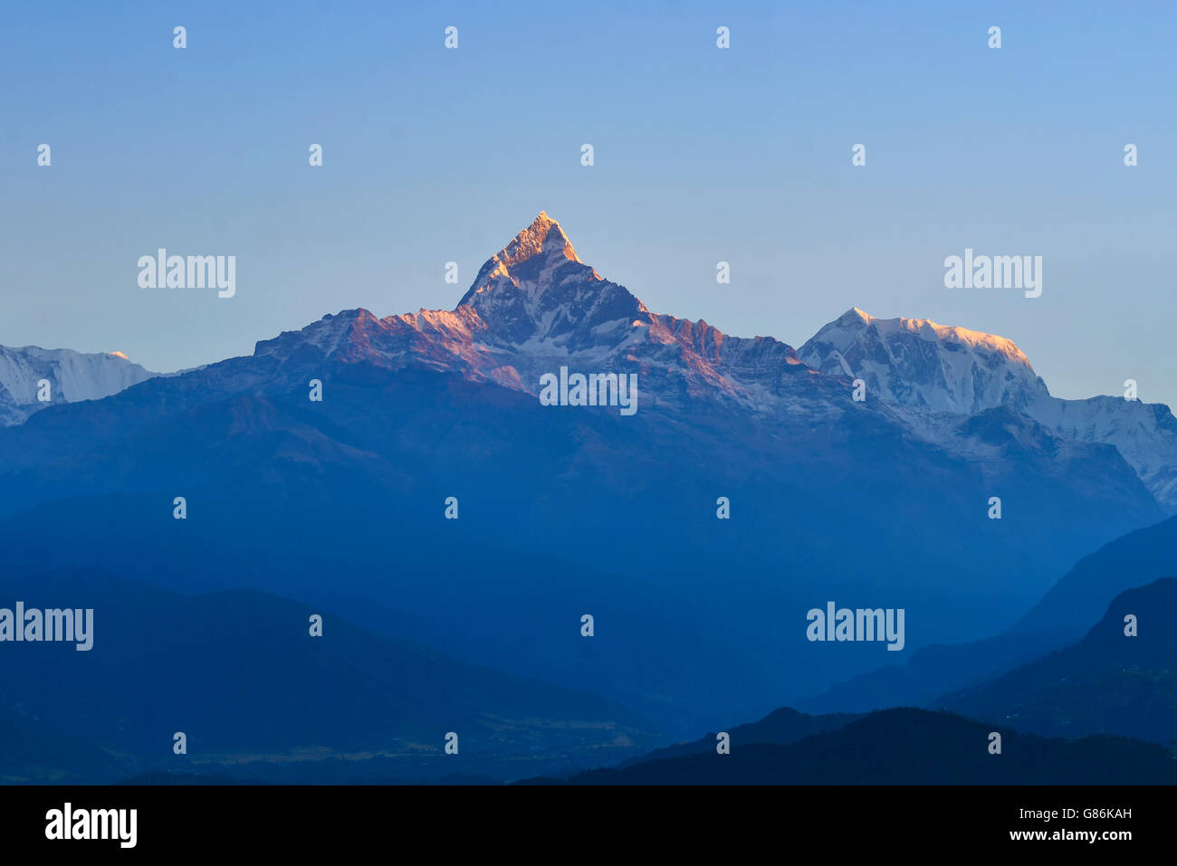 Ama Dablam Berg, Himalaya, Nepal Stockfoto