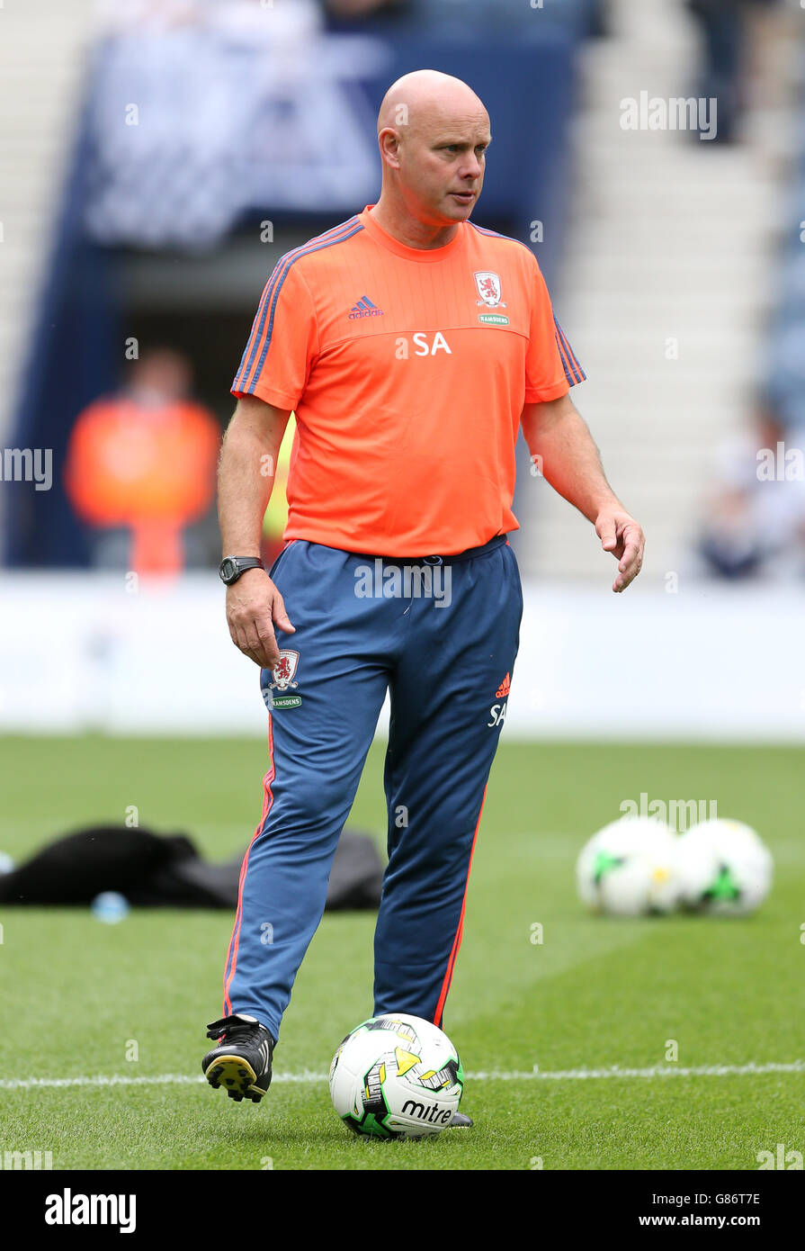 Fußball - Himmel Bet Meisterschaft - Preston North End V Middlesbrough - Deepdale Stockfoto