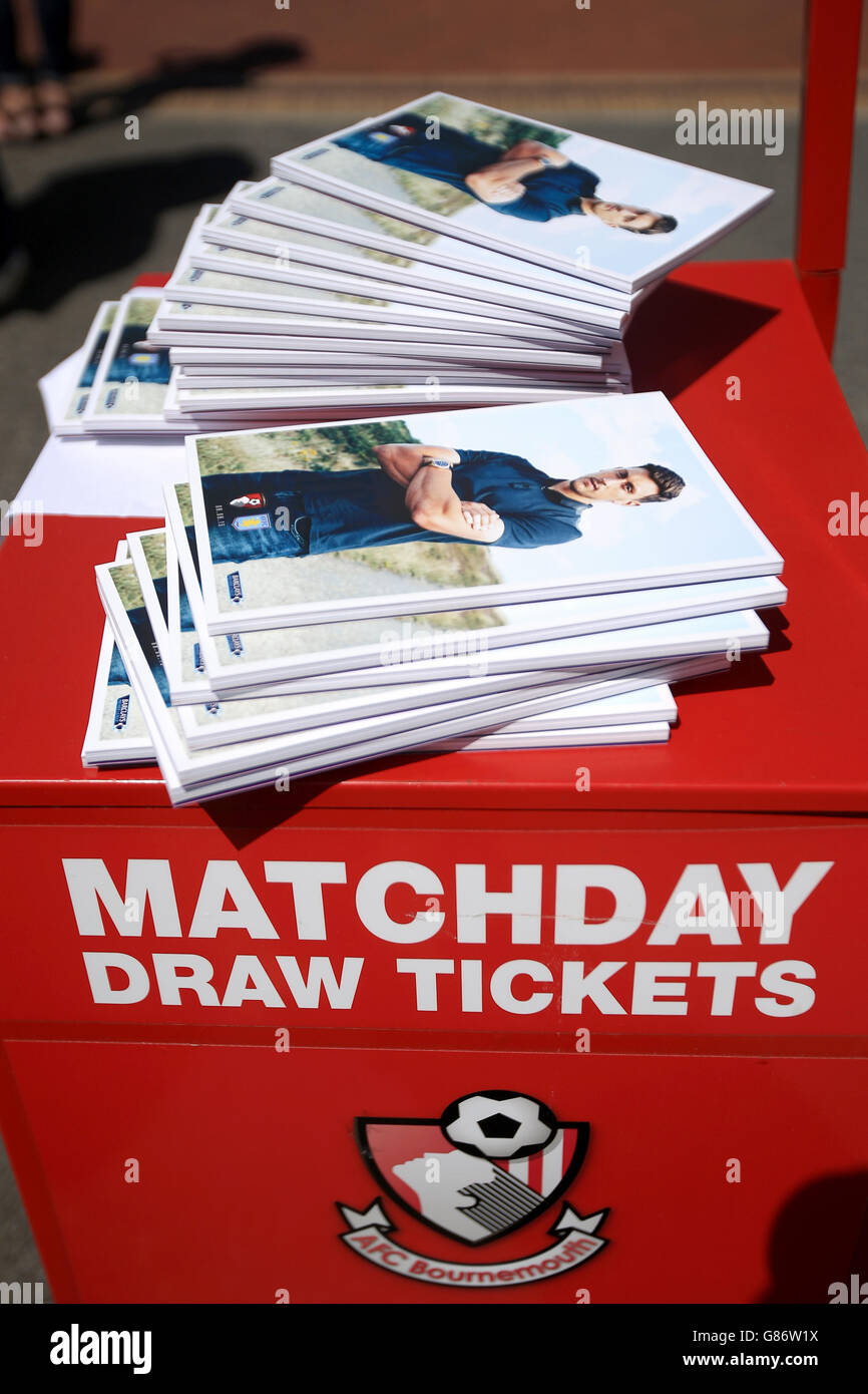 Fußball - Barclays Premier League - Bournemouth V Aston Villa - Vitalität-Stadion Stockfoto