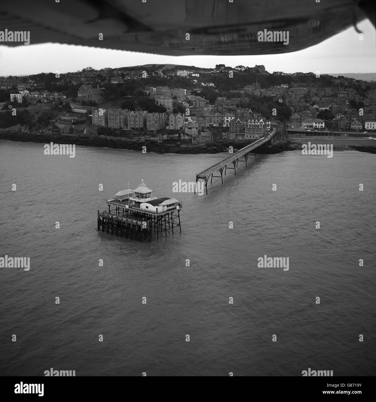 Orte - Clevedon Pier - Bristol Stockfoto