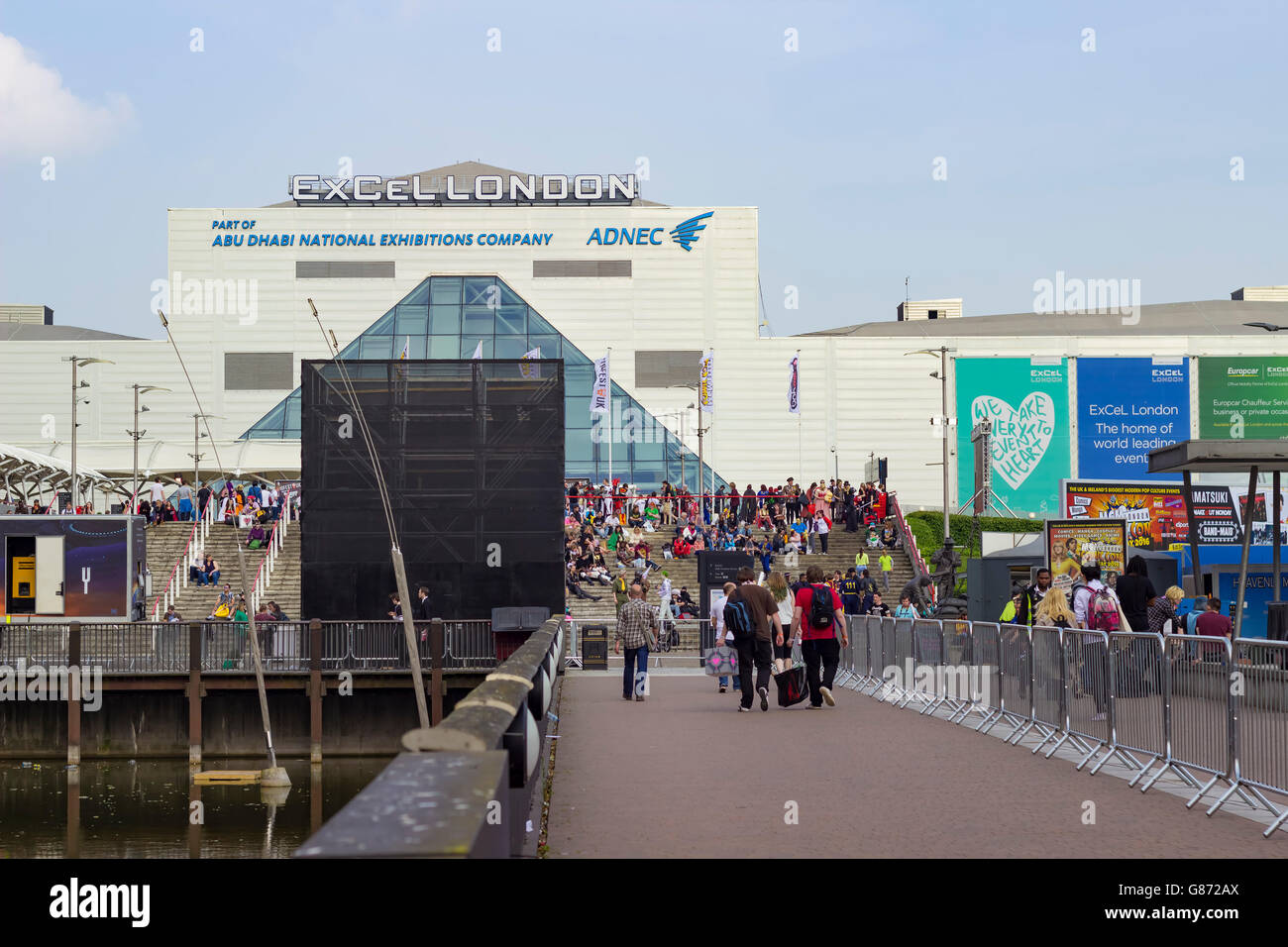 London, England - 27. Mai 2016: Die MCM London Comic-Con in ExCeL London in England am 27. Mai 2016. Stockfoto