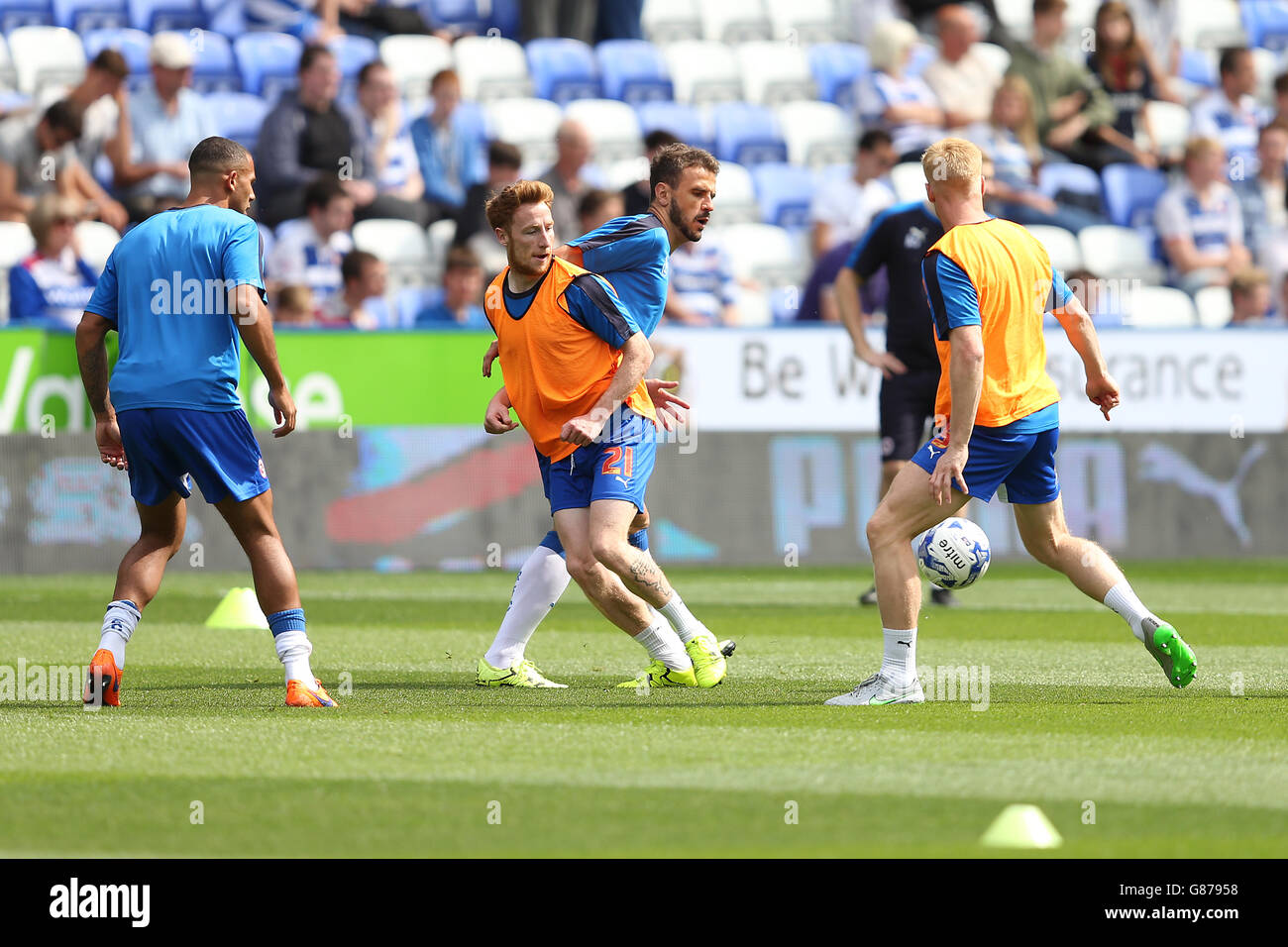 Fußball - Himmel Bet Meisterschaft - lesen gegen Leeds United - Madejski-Stadion Stockfoto