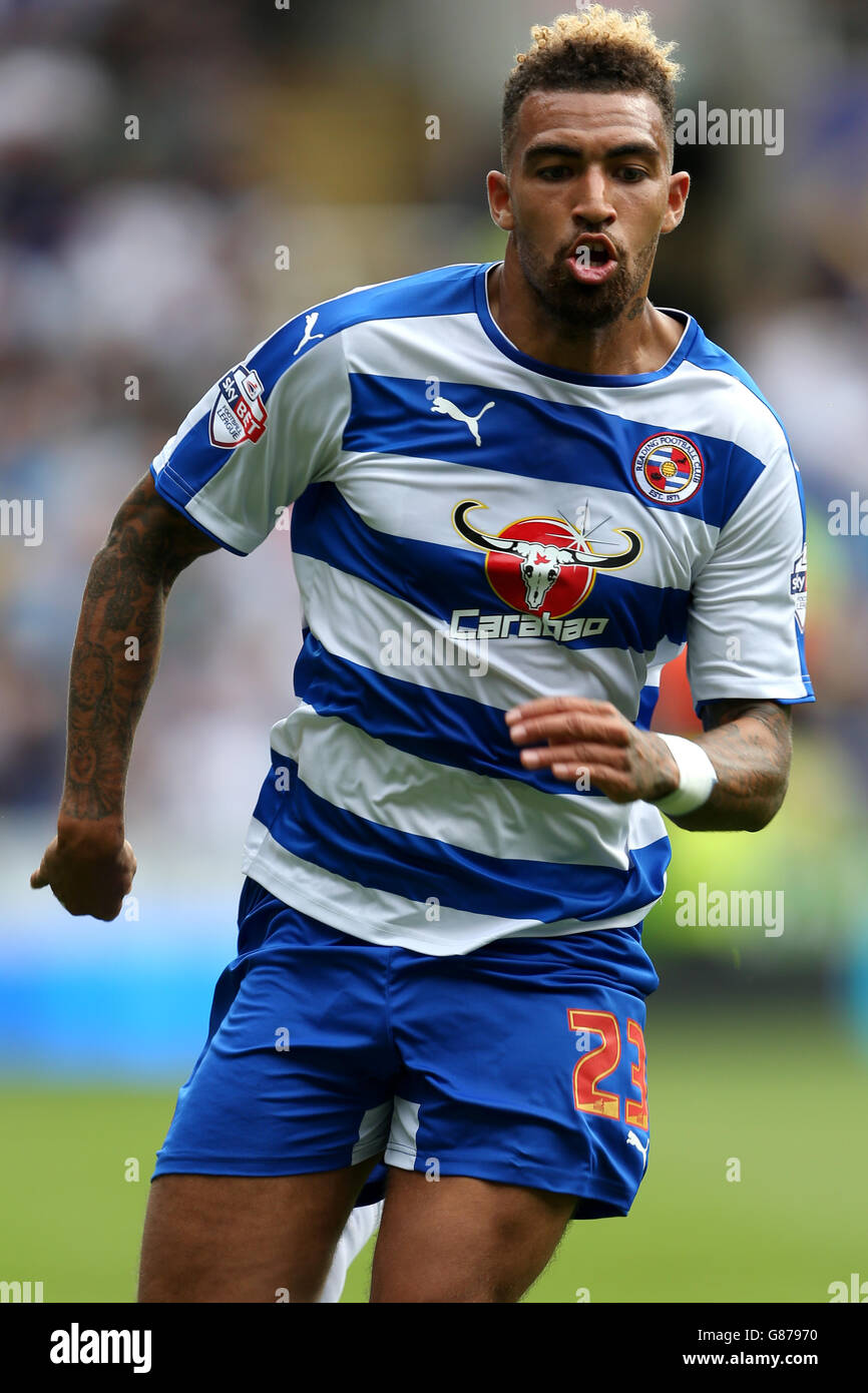 Fußball - Himmel Bet Meisterschaft - lesen gegen Leeds United - Madejski-Stadion Stockfoto