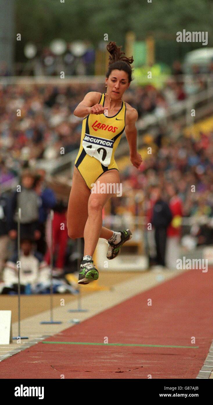 Leichtathletik - Securicor Spiele, Sheffield Stockfoto