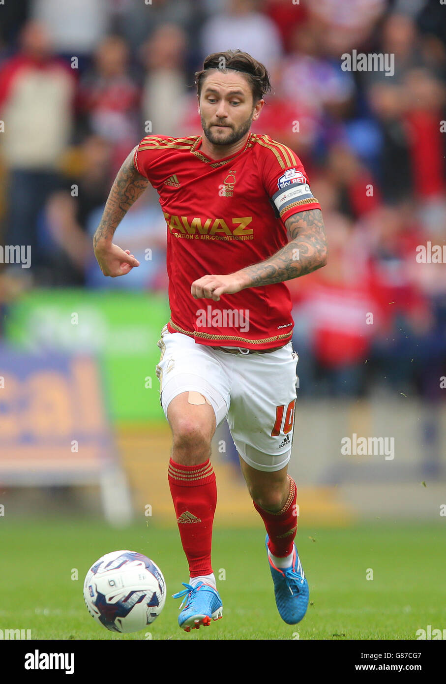 Fußball - Himmel Bet Meisterschaft - Bolton Wanderers V Nottingham Forest - Macron Stadion Stockfoto