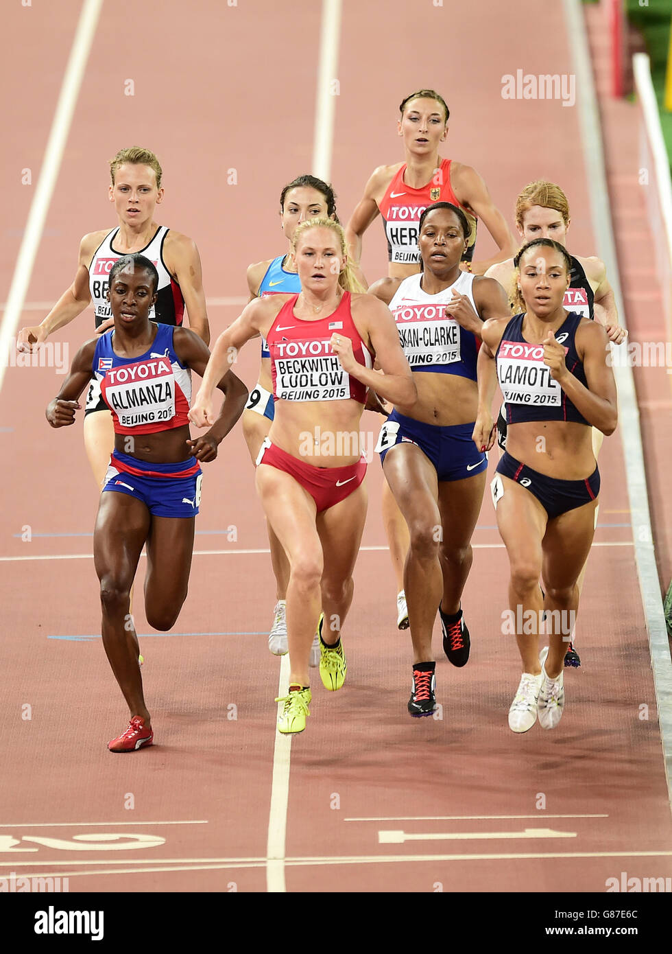 Leichtathletik - IAAF WM - Tag 6 - Nationalstadion Peking Stockfoto