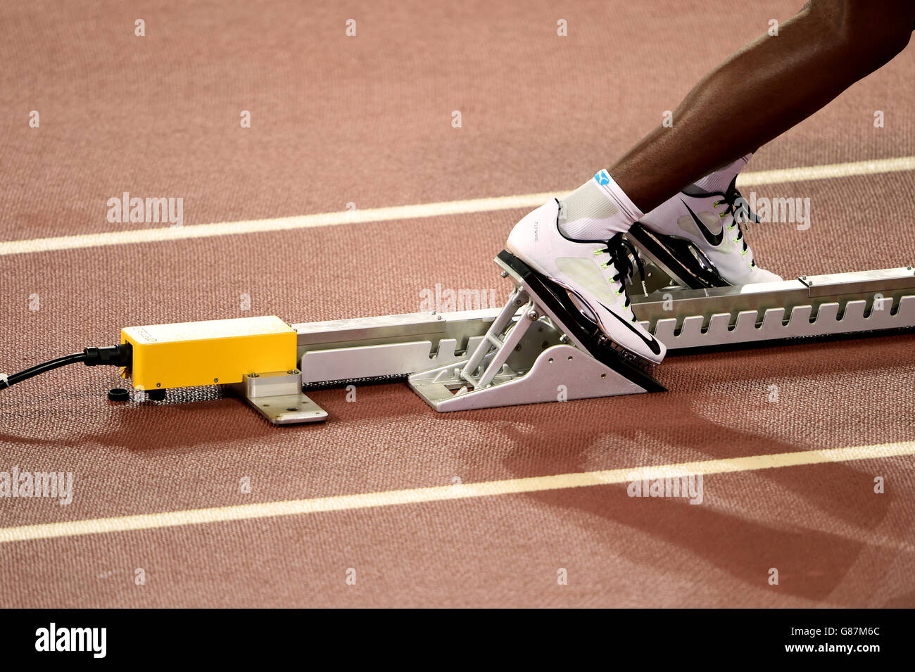 Leichtathletik - IAAF WM - Tag 3 - Nationalstadion Peking Stockfoto