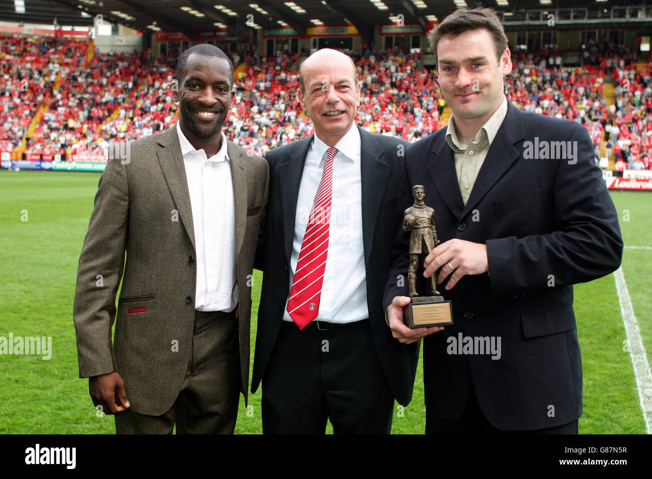 Fußball - FA Barclays Premiership - Charlton Athletic gegen Manchester United – The Valley Stockfoto