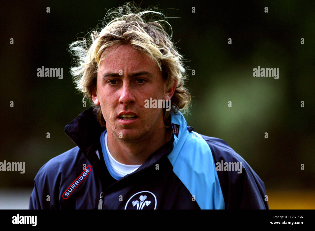 Cricket - Cheltenham & Gloucester Trophy - erste Runde - Staffordshire / Surrey - Leek. Rikki Clarke, Surrey Stockfoto