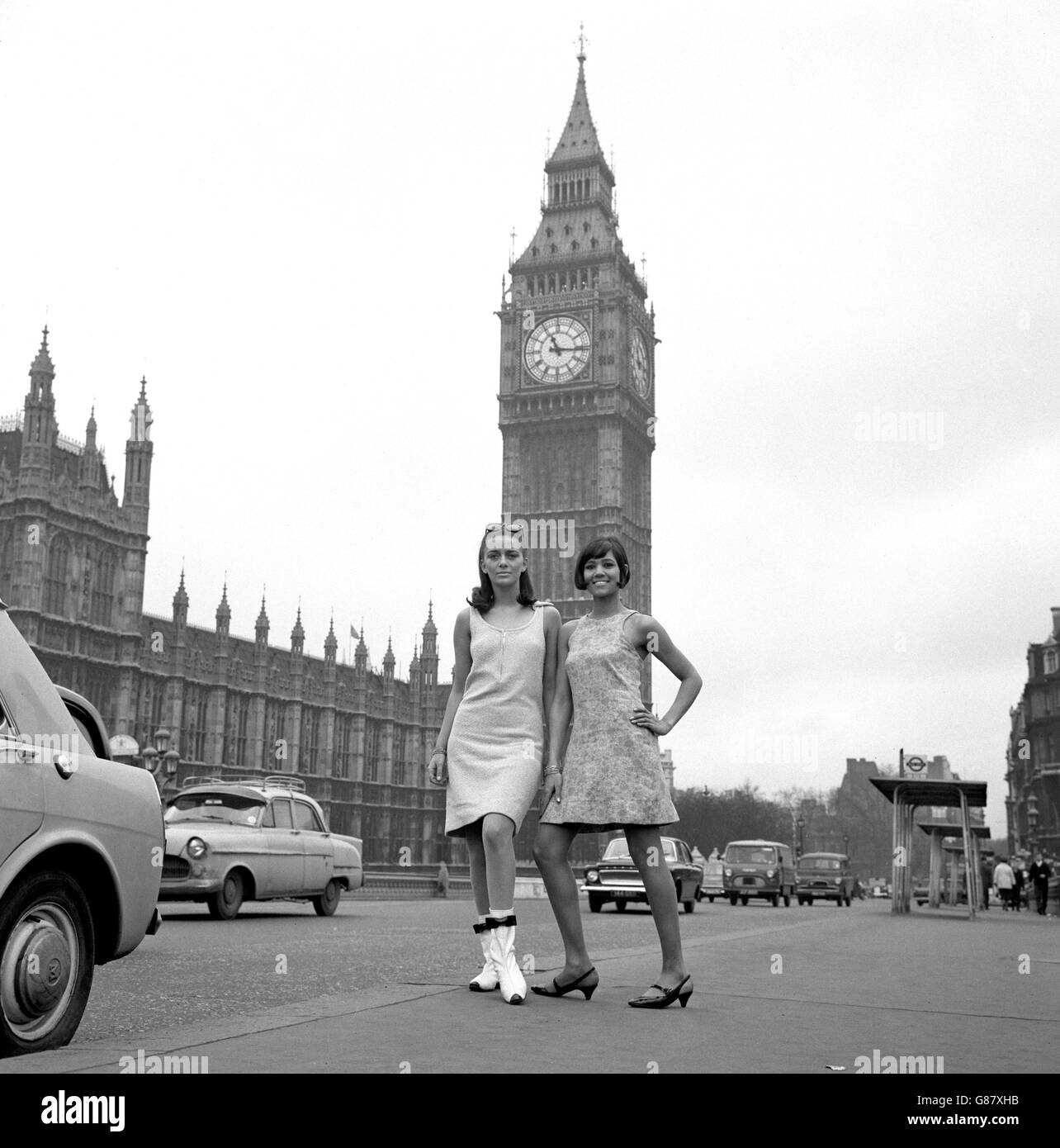 Mode - London der 1960er-Jahre Stockfoto