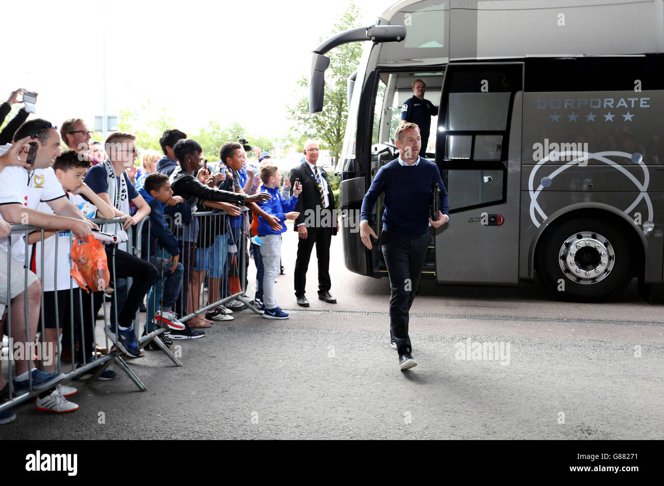 Fußball - Sky Bet Championship - MK Dons / Birmingham City - Stadion:mk. Birmingham City Manager Gary Rowett vor dem Spiel Stockfoto