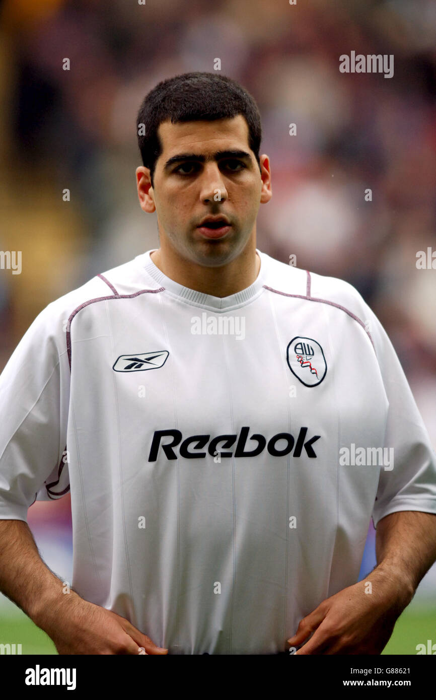 Fußball - FA Barclays Premiership - Aston Villa gegen Bolton Wanderers - Villa Park. Ben Haim, Bolton Wanderers Stockfoto