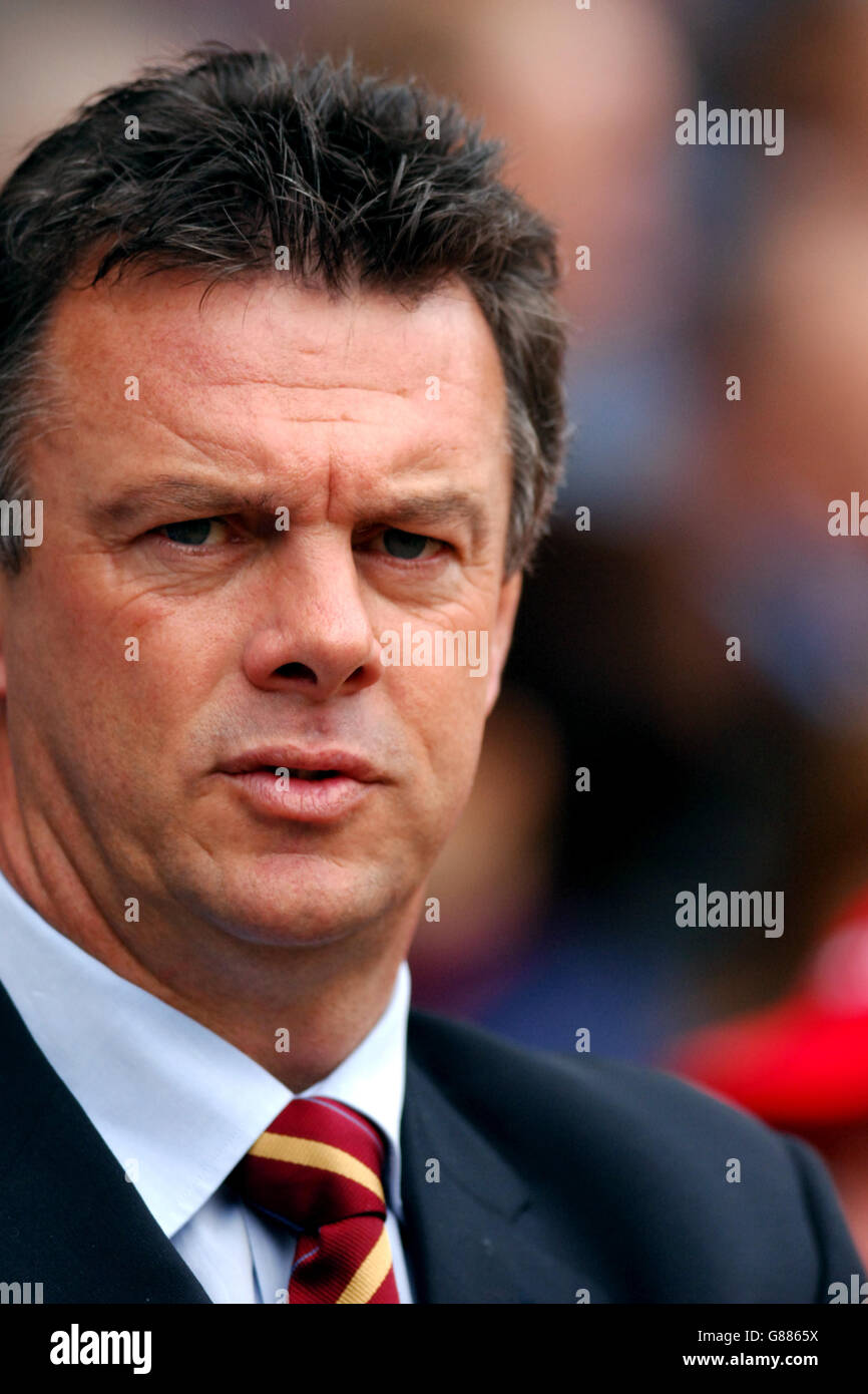 Fußball - FA Barclays Premiership - Aston Villa gegen Bolton Wanderers - Villa Park. David O'Leary, Manager der Aston Villa Stockfoto