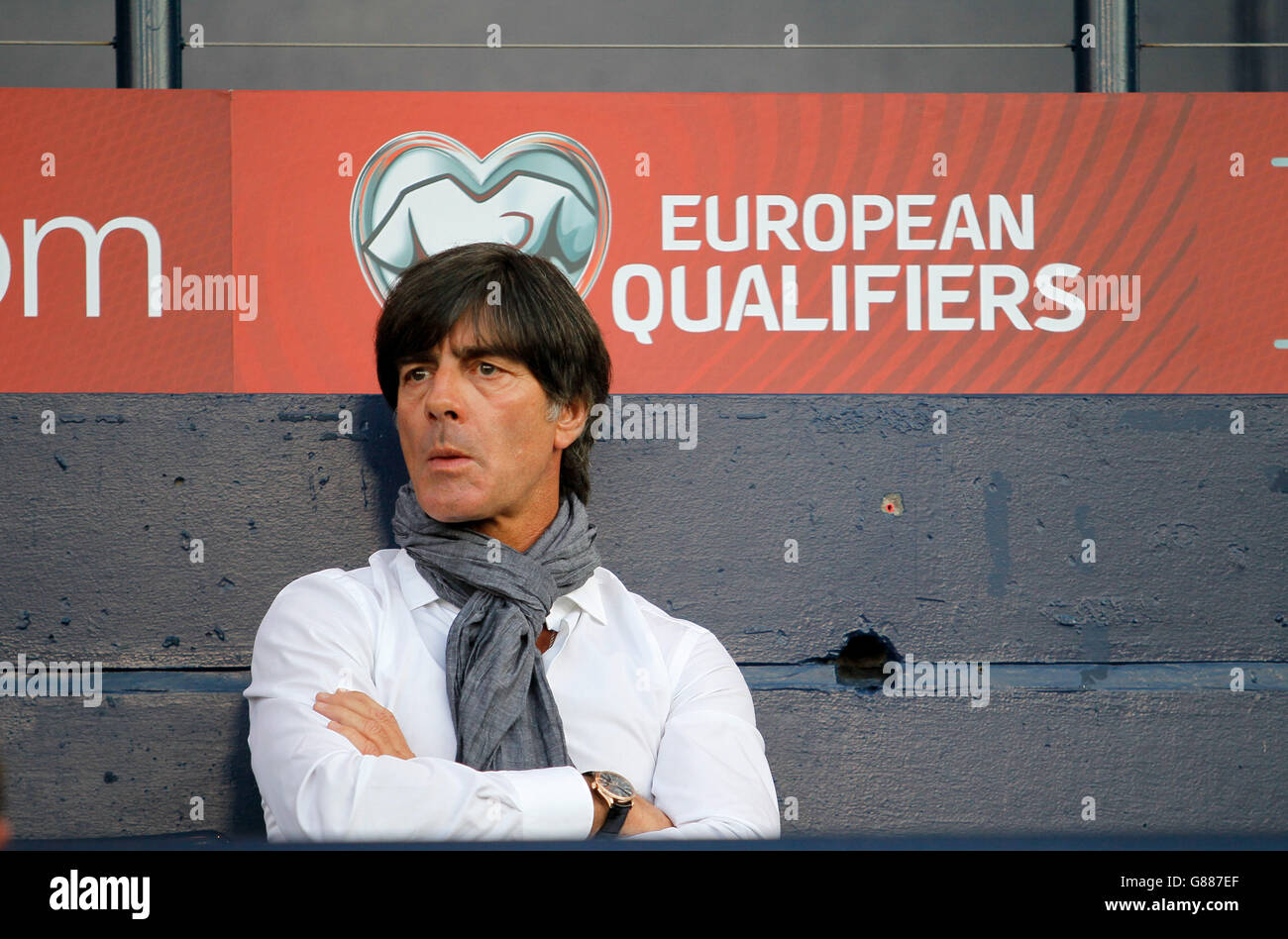 Fußball - UEFA Euro 2016 - Qualifikation - Gruppe D - Schottland V Deutschland - Hampden Park Stockfoto