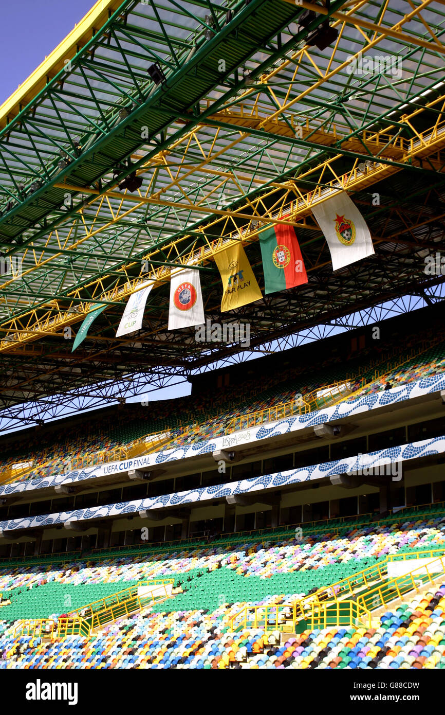 Fußball - UEFA-Cup - Finale - Sporting Lissabon V CSKA Moskau - Jose de Alvalades Stadion Stockfoto