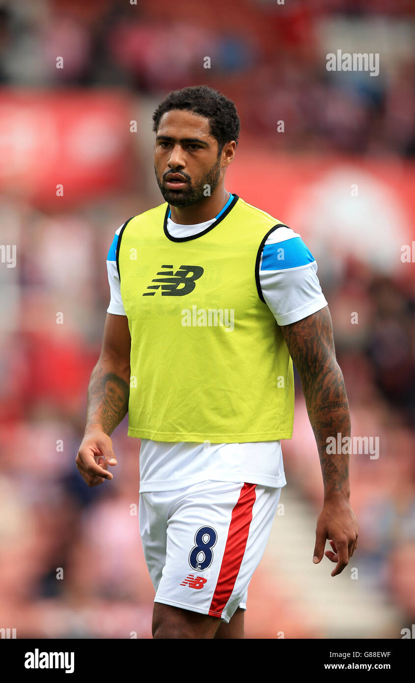 Fußball - Barclays Premier League - Stoke City gegen West Bromwich Albion - The Britannia Stadium Stockfoto