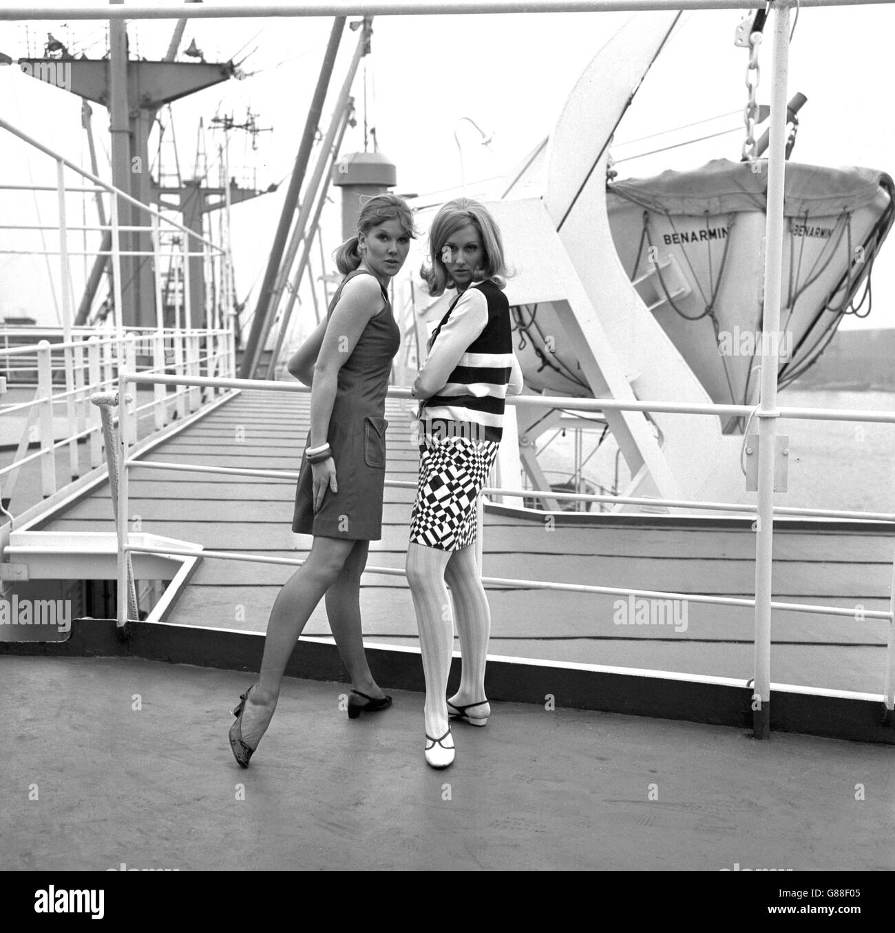 Mode - 1960er Jahre Stockfoto
