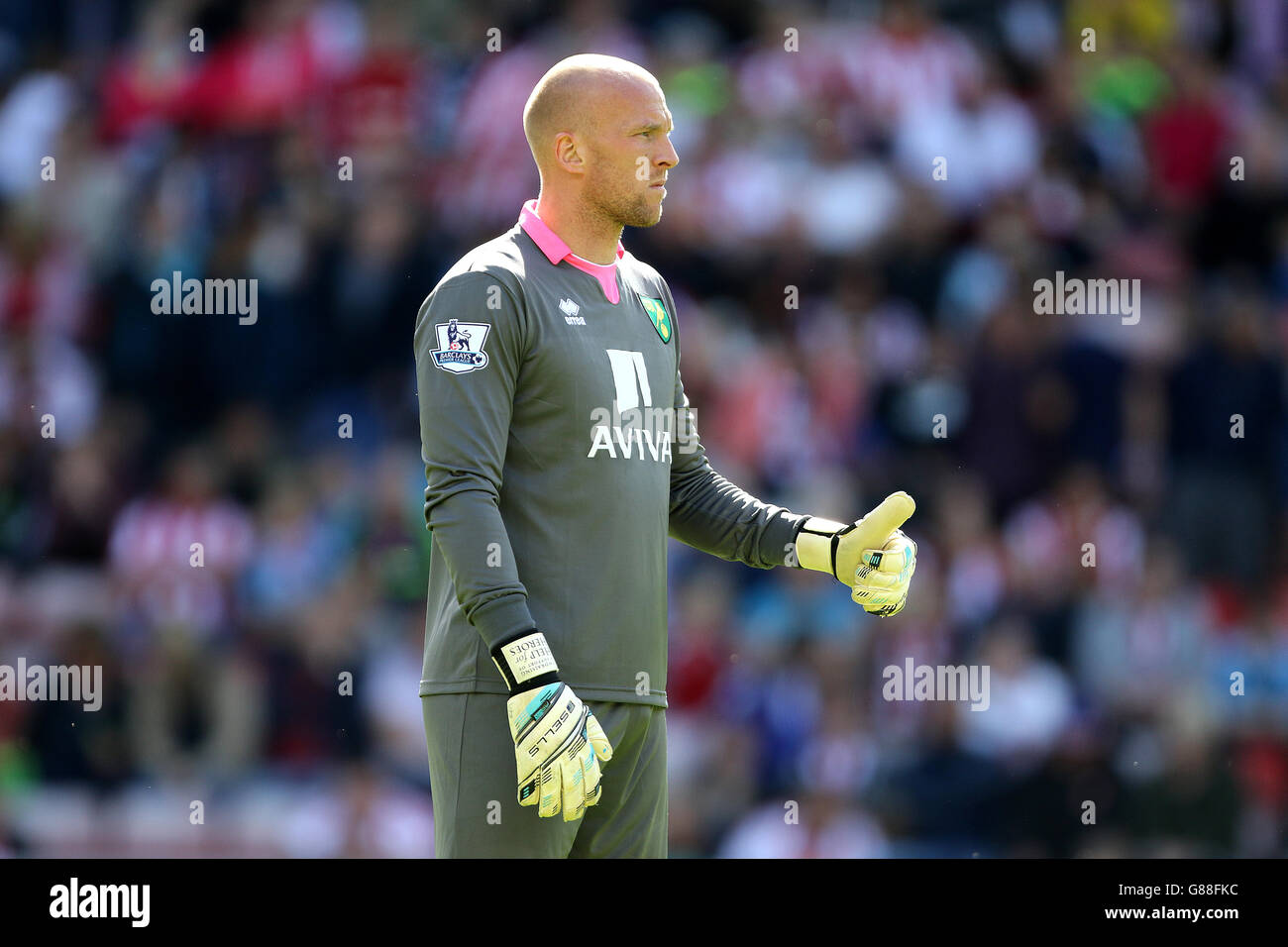 Fußball - Barclays Premier League - Sunderland gegen Norwich City - Stadium of Light Stockfoto