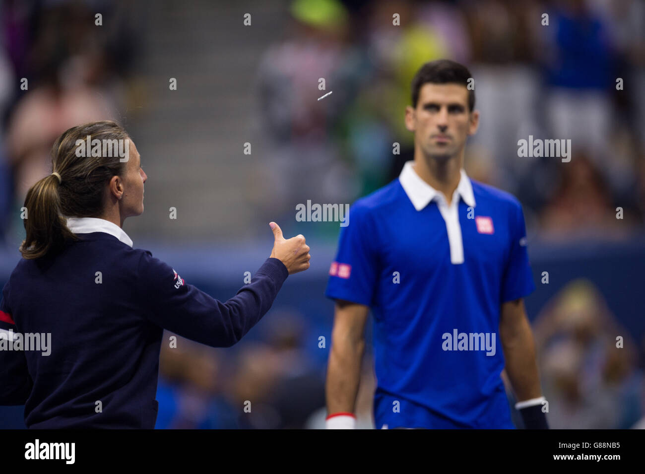 Tennis - 2015 US Open - Tag 14 - Billie Jean King National Tennis Center Stockfoto