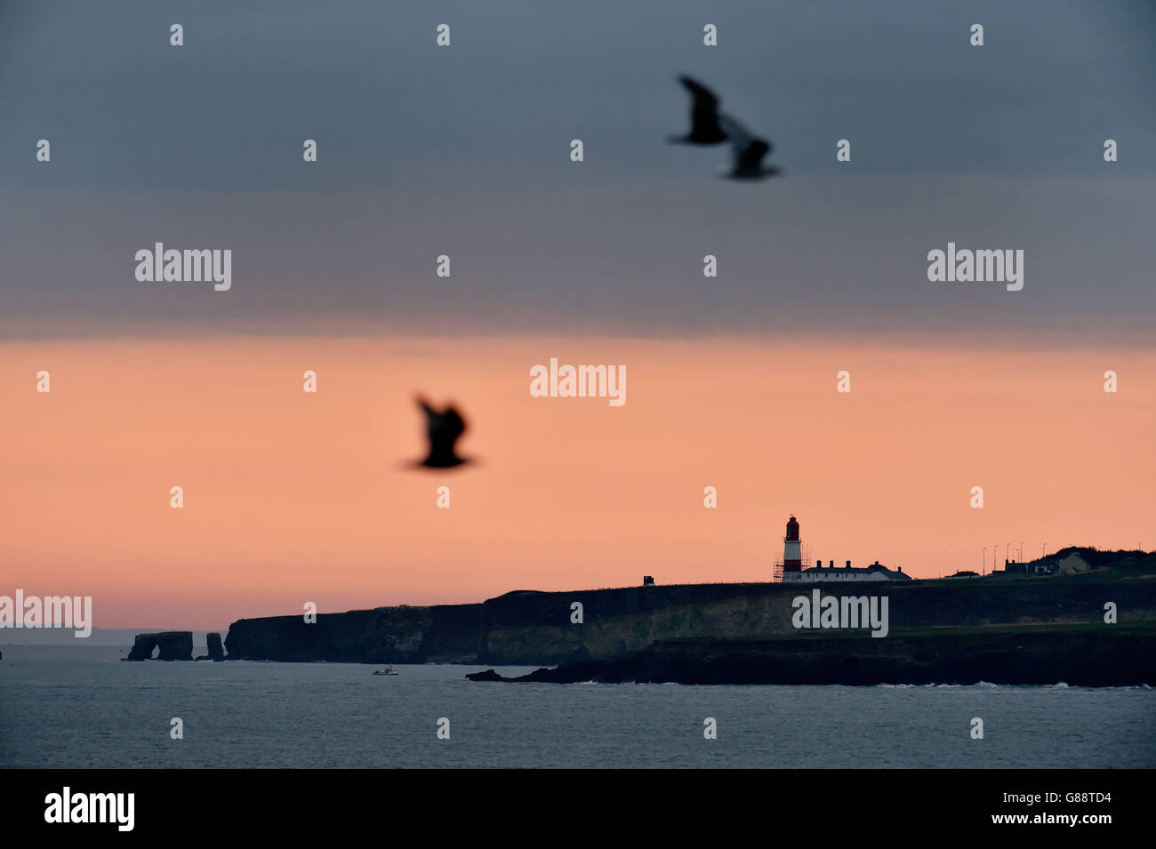 Herbstwetter 20. Sep 2015 Stockfoto