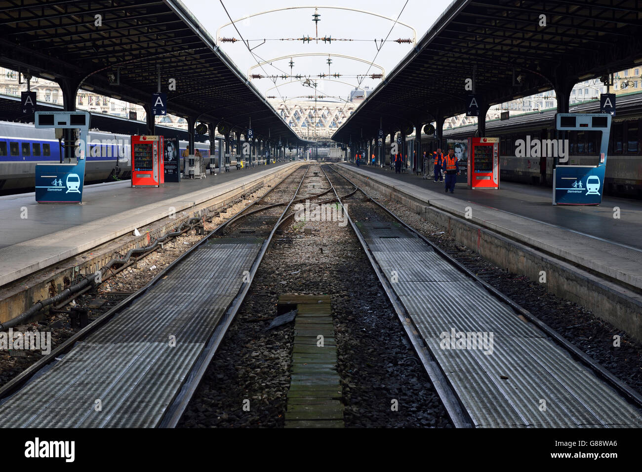 Gare de l ' est, Paris, Frankreich Stockfoto