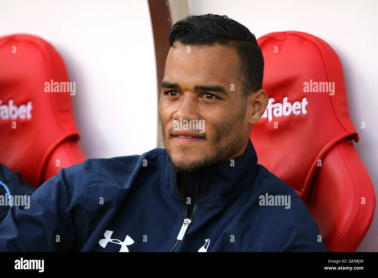 Fußball - Barclays Premier League - Sunderland gegen Tottenham Hotspur - Stadium of Light. Tottenham Hotspur-Torwart Michel Vorm Stockfoto