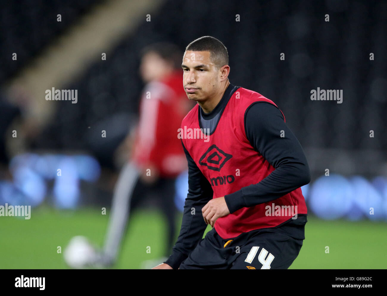 Jake Livermore von Hull City vor dem Capital One Cup, der dritten Runde im KC Stadium, Hull. Stockfoto