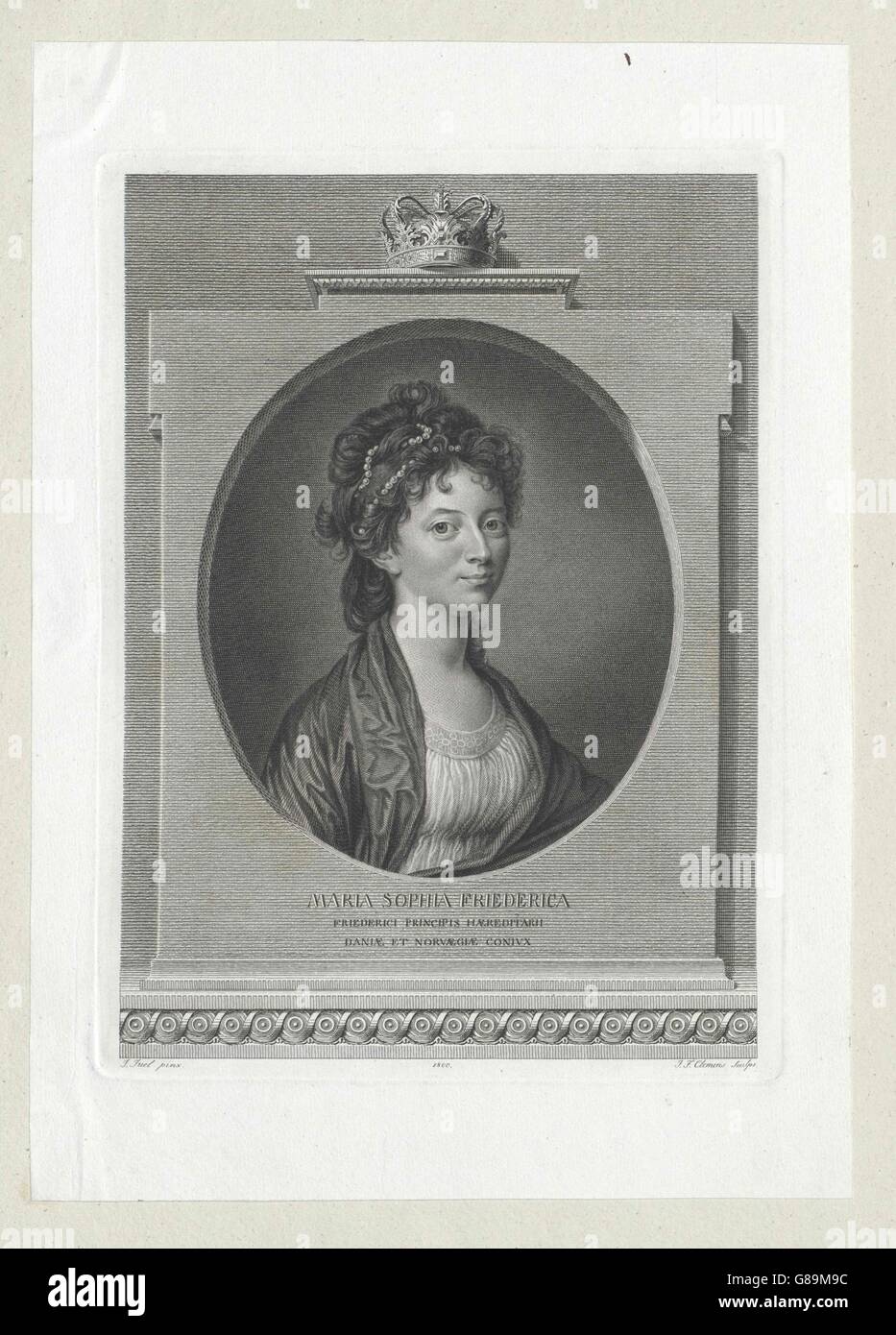 Marie, Prinzessin von Hessen-Kassel Stockfoto
