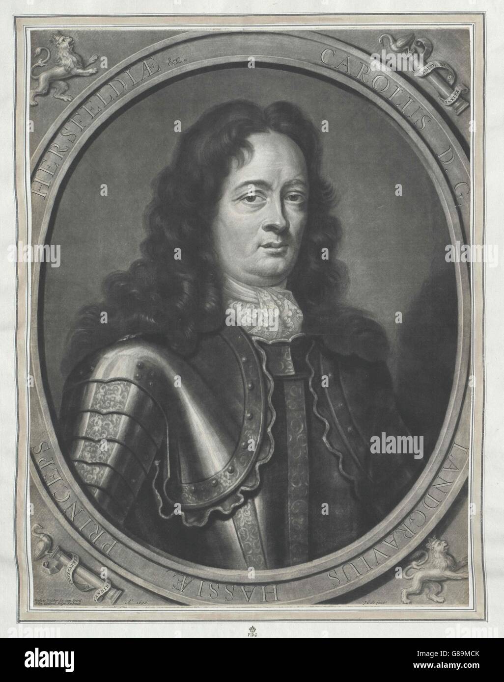 Karl, Landgraf von Hessen-Kassel Stockfoto