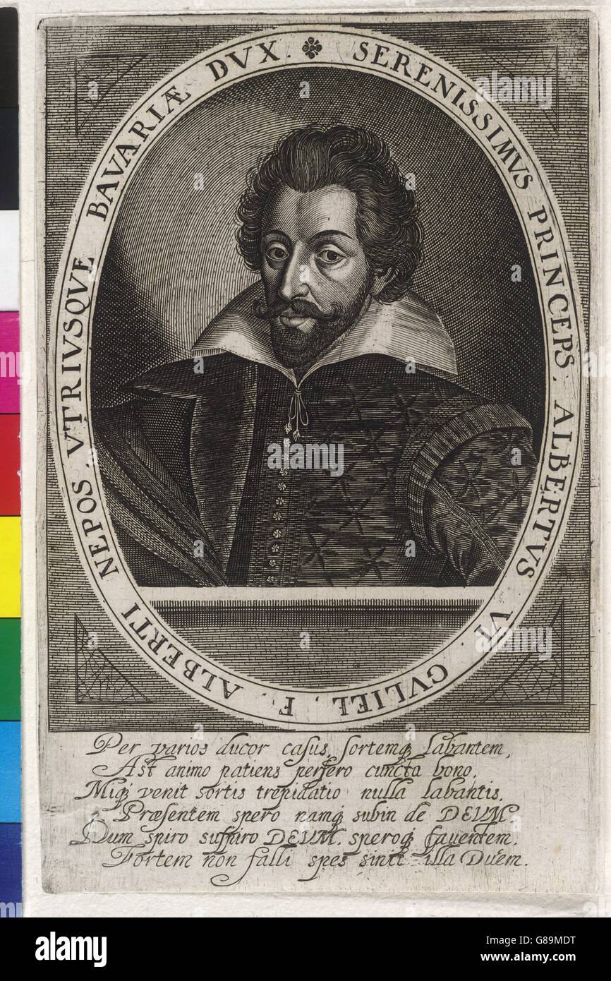 Albrecht VI., Herzog von Bayern Stockfoto