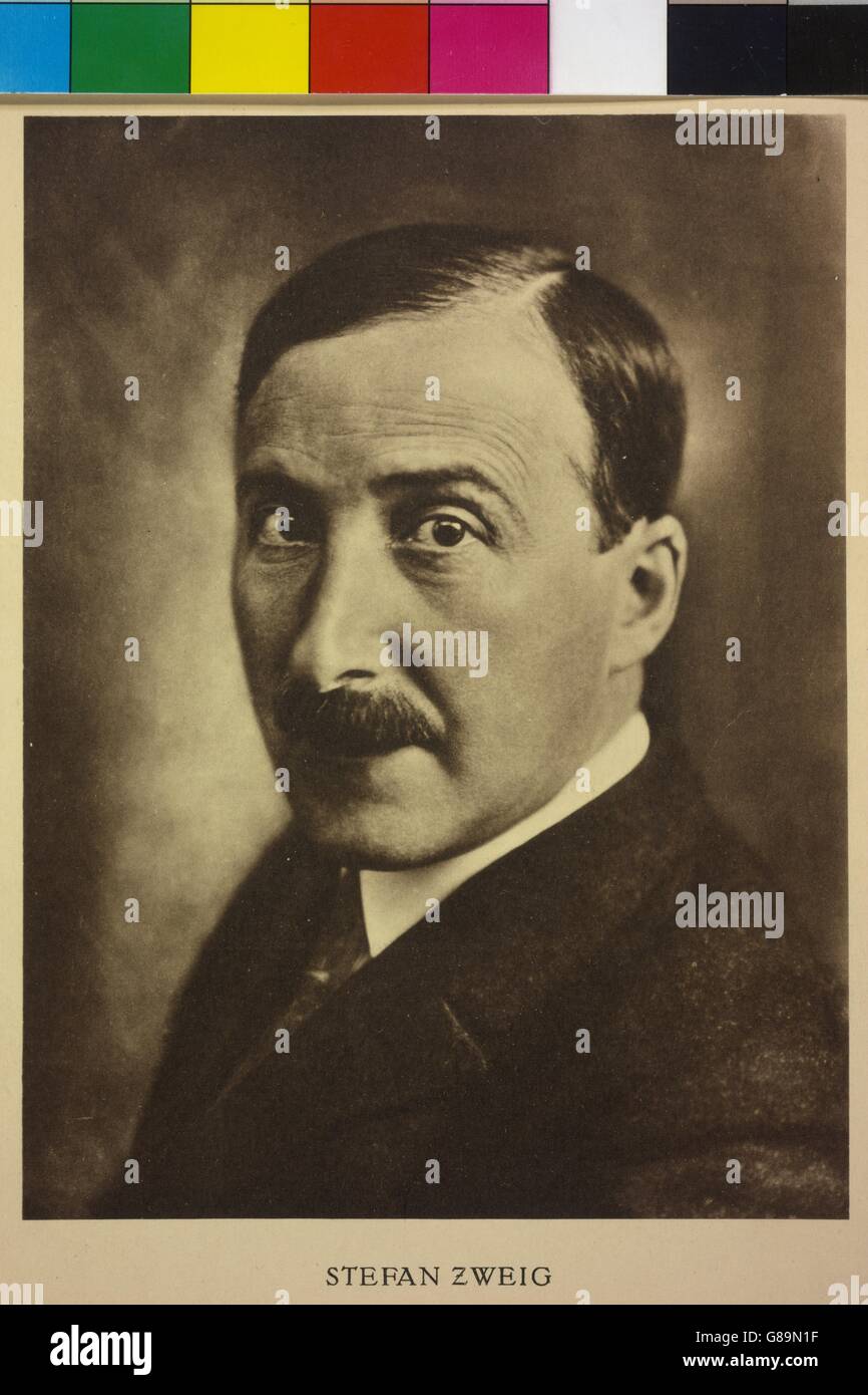 Zweig, Stefan Stockfoto