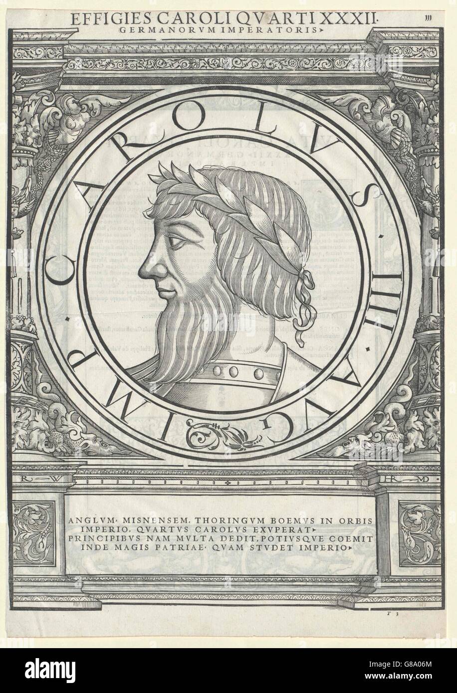 Karl IV., Kaiser Stockfoto