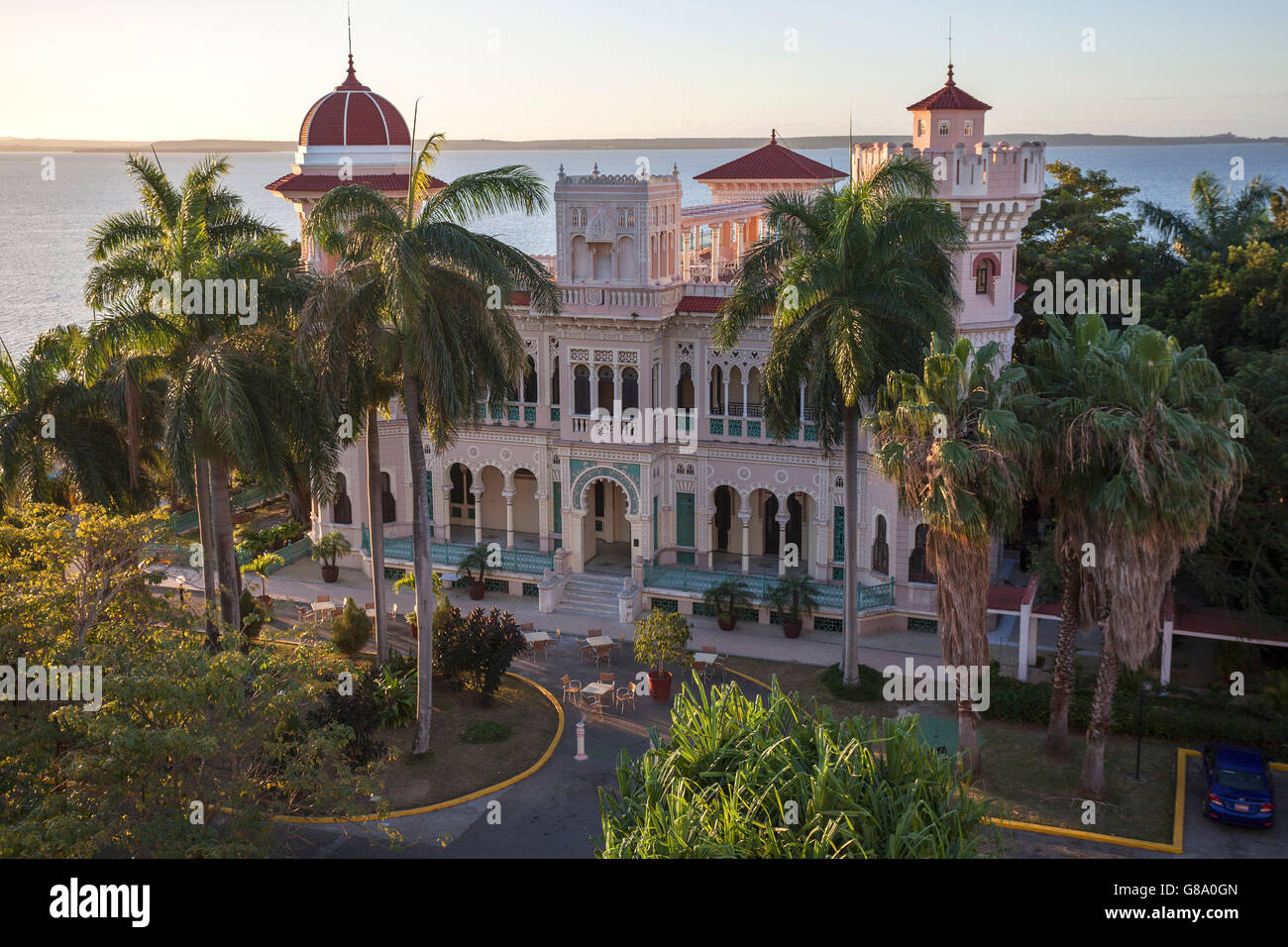 Palacio del Valle, Punta Gorda, Cienfuegos, Provinz Cienfuegos, Kuba Stockfoto