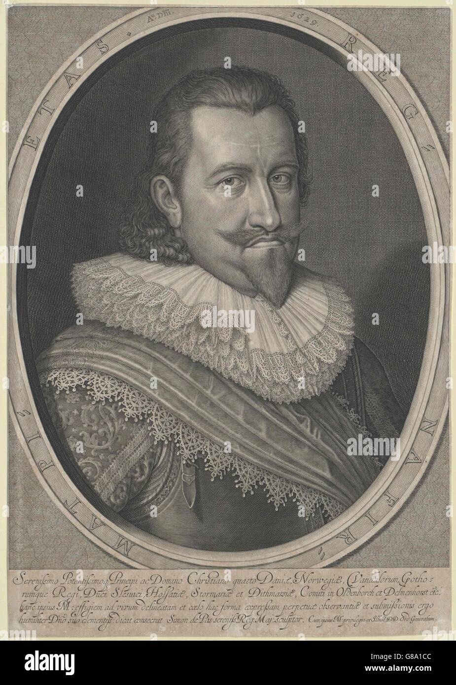 Christian IV., König von Dänemark Stockfoto