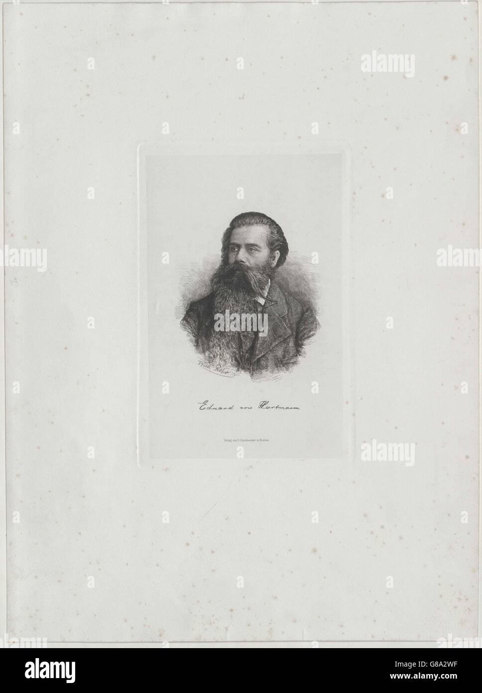 Hartmann, Eduard von Stockfoto