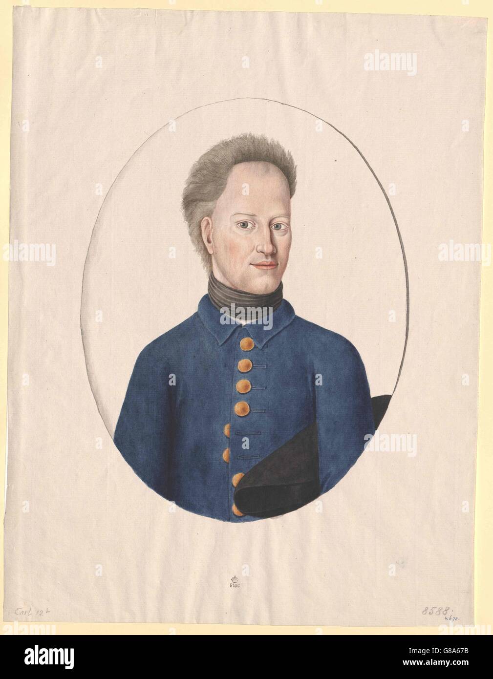 Karl XII., König von Schweden Stockfoto