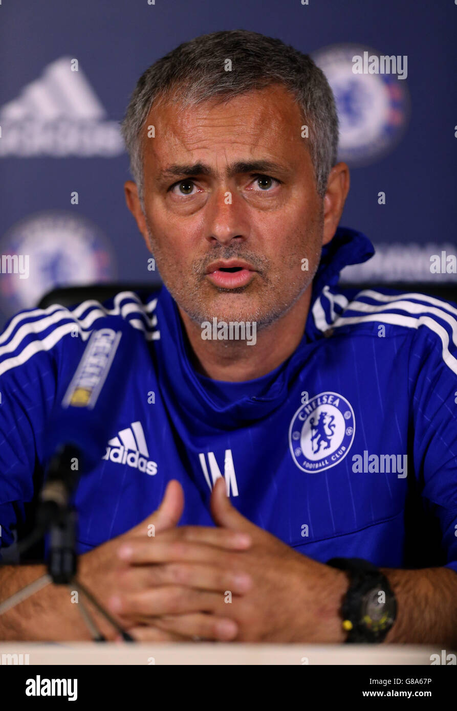 Fußball - Barclays Premier League - Chelsea V Southampton - Chelsea Pressekonferenz - Cobham Stockfoto