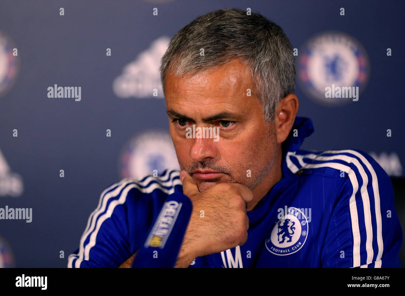 Fußball - Barclays Premier League - Chelsea V Southampton - Chelsea Pressekonferenz - Cobham Stockfoto